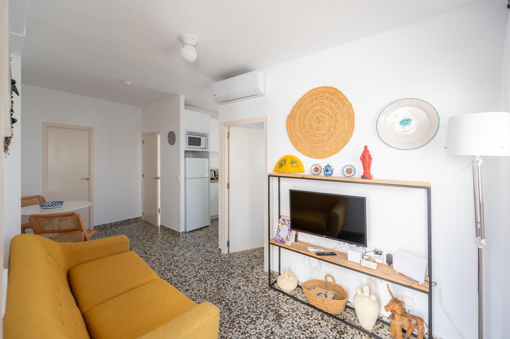 Tradicional Apartamento Central De 2 Camas Dobles Benalmádena Dış mekan fotoğraf